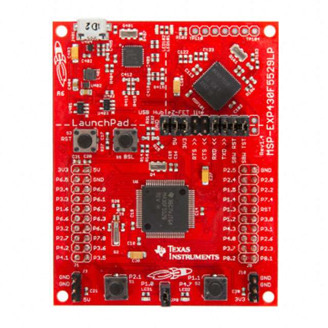 All Parts Semiconductors Microprocessors Development Kits Primary Platform MSP-EXP430F5529LP by Texas Instruments